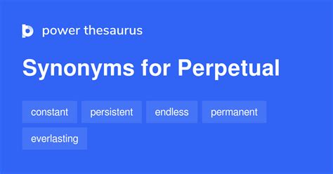 perpetual synonym|PERPETUALLY Synonyms: 62 Similar and Opposite Words.